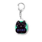 ゆったりのろのろ堂のあせあせねこさん Acrylic Key Chain