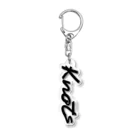 amグッズサイトのKnots アクリルキーホルダー ブラック Acrylic Key Chain