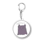 yononkeyの眠そうな猫 Acrylic Key Chain