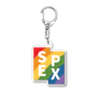 スペックスフットボールのSPEX YEAR2022 SOFT RAINBOW Acrylic Key Chain