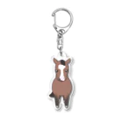 ゆるかわ馬グッズ　芦峅ホースヴィレッジのゆるかわ馬　風神 Acrylic Key Chain