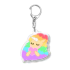 にわとり食堂のゆにちゃん Acrylic Key Chain