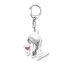 MuutanのLOVE teatime  Acrylic Key Chain