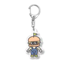 ぷなりつのバーガーJr.(チーズ) Acrylic Key Chain