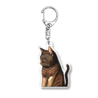 cat's pawのねこ Acrylic Key Chain