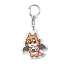 ぷなりつのおむすびドラゴン(さけ) Acrylic Key Chain