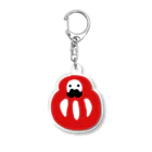 りさぽむストア SUZURIのだるマン　アクリルキーホルダー Acrylic Key Chain