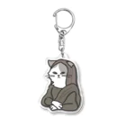 Letiのうり モニャリザ Acrylic Key Chain