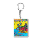 Madaminu Annaの高地に咲く花 Acrylic Key Chain