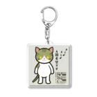 にこねこ【保護猫の保育園】のトントンキーホルダー Acrylic Key Chain