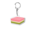 ハナのお店のひし餅 Acrylic Key Chain