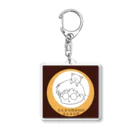 まんまるめがねのまんまる堂の    まんまるめがねのまんまる堂 Acrylic Key Chain