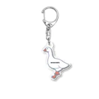 ハナのお店の羽毛１００％ Acrylic Key Chain