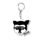 CHUNTANのPen-nya da-nya(シロクロ) Acrylic Key Chain