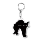 ミズモ雑貨店のNO HATE : ネコ Acrylic Key Chain