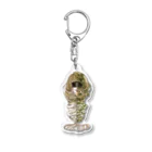 オガのfish bone Acrylic Key Chain