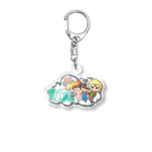 しゅりぺのゆる～いショップのあしあと10周年記念グッズ Acrylic Key Chain