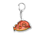 ちえ蔵のお絵描きのアカハタくん Acrylic Key Chain