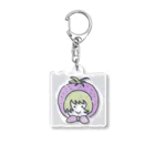 🇯🇵Ichigoichie 苺いち絵のコラボ商品　苺いち絵的マミちゃんイチゴgirl Acrylic Key Chain