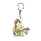 まるるんのまるリルキーホルダー Acrylic Key Chain