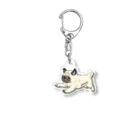 ざとうむし。のわんぱぐ。 Acrylic Key Chain
