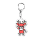 ぷなりつの赤毛のトナカイ Acrylic Key Chain