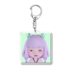 布帝耳蒸気波の紫耳 Acrylic Key Chain