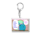 いちごDAIHUKUの(イケメン馬）毎日ワクワクGORYU君 Acrylic Key Chain