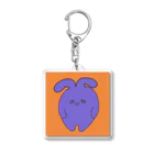 行間覗き見ちゃんの提供ちゃんイラスト！！！ Acrylic Key Chain