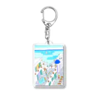 AKISENのエーゲ海ガールズ Acrylic Key Chain