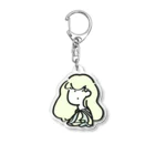 Ayaka Watanabeの綿菓子 Acrylic Key Chain