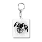 maccha47の八咫烏とCROW Acrylic Key Chain