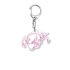 ファンシーミャウランドワールドのキミにも女神が見えるかい Acrylic Key Chain