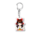 Sagittarius22のイラスト霊夢 Acrylic Key Chain