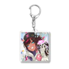 斎七のおみせのMEGAMI 09507 ちゃん！ Acrylic Key Chain