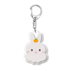 Atelier Pomme verte の鏡餅うさぎ Acrylic Key Chain