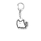 炭酸管弦楽のねこっぽい何か Acrylic Key Chain