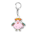 hi7kosatoのディスコ鳥 Acrylic Key Chain