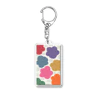 comomo629のFuwafuwa Flower Acrylic Key Chain