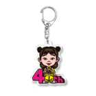 れのれらTVのれおな４歳記念グッズ（限定生産） Acrylic Key Chain