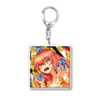 EXPigeonのBird MEGAMI Acrylic Key Chain