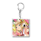 YusakuNaruseのMegami#02005 Acrylic Key Chain