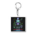 CulturesのSmoke- X-ray Acrylic Key Chain