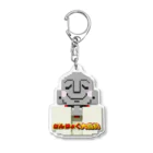 zen_jjjのぜんりょく大喜利とぜんのおじぞうさま Acrylic Key Chain