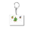 lukanose-kidsのクリスマス Acrylic Key Chain