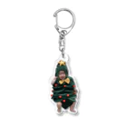 スシヤマのクリスマス Acrylic Key Chain