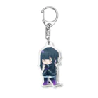 不紫黒コウ【Fushiguro Kou】Vtuberのふっしーアクキー Acrylic Key Chain