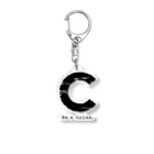 noisie_jpの【C】イニシャル × Be a noise. Acrylic Key Chain