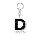 noisie_jpの【D】イニシャル × Be a noise. Acrylic Key Chain