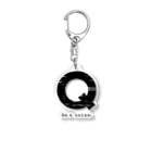 noisie_jpの【Q】イニシャル × Be a noise. Acrylic Key Chain